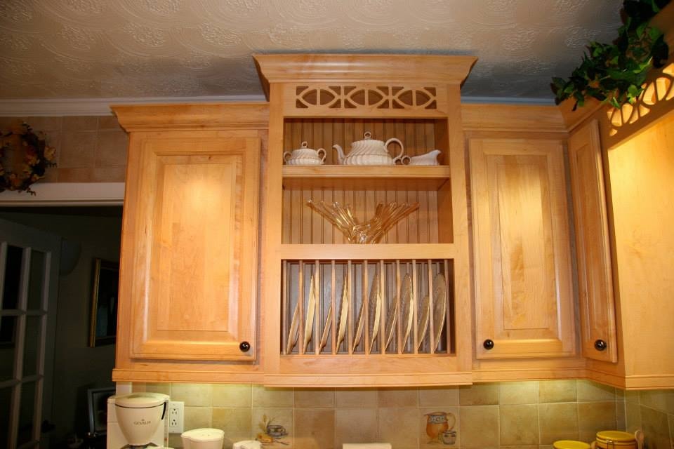 Bethel Kitchen — Plate Rack Wide View